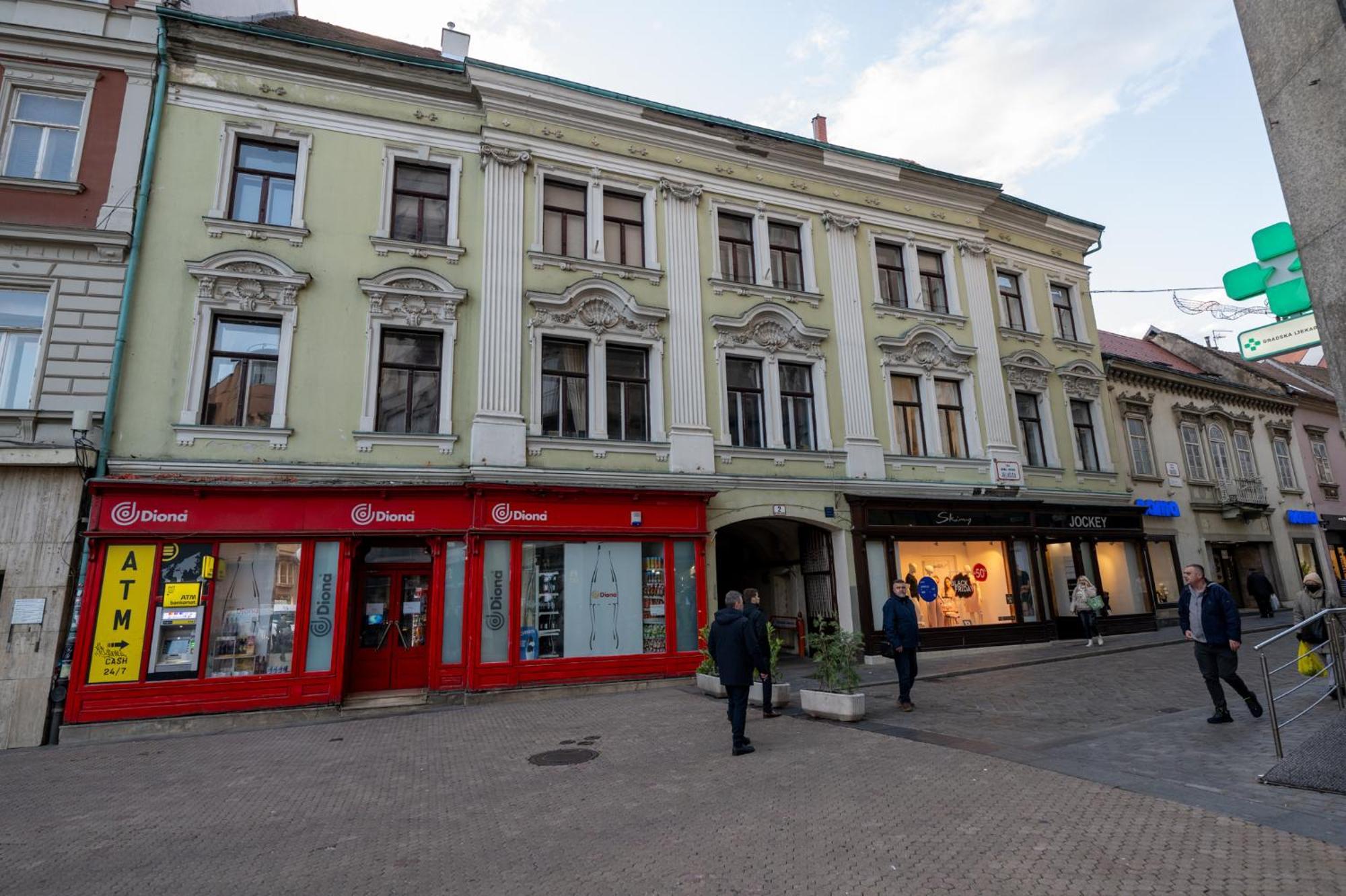 Mandina Studios On A Main Square Záhřeb Exteriér fotografie